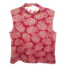 Sleeveless St. John dressy top